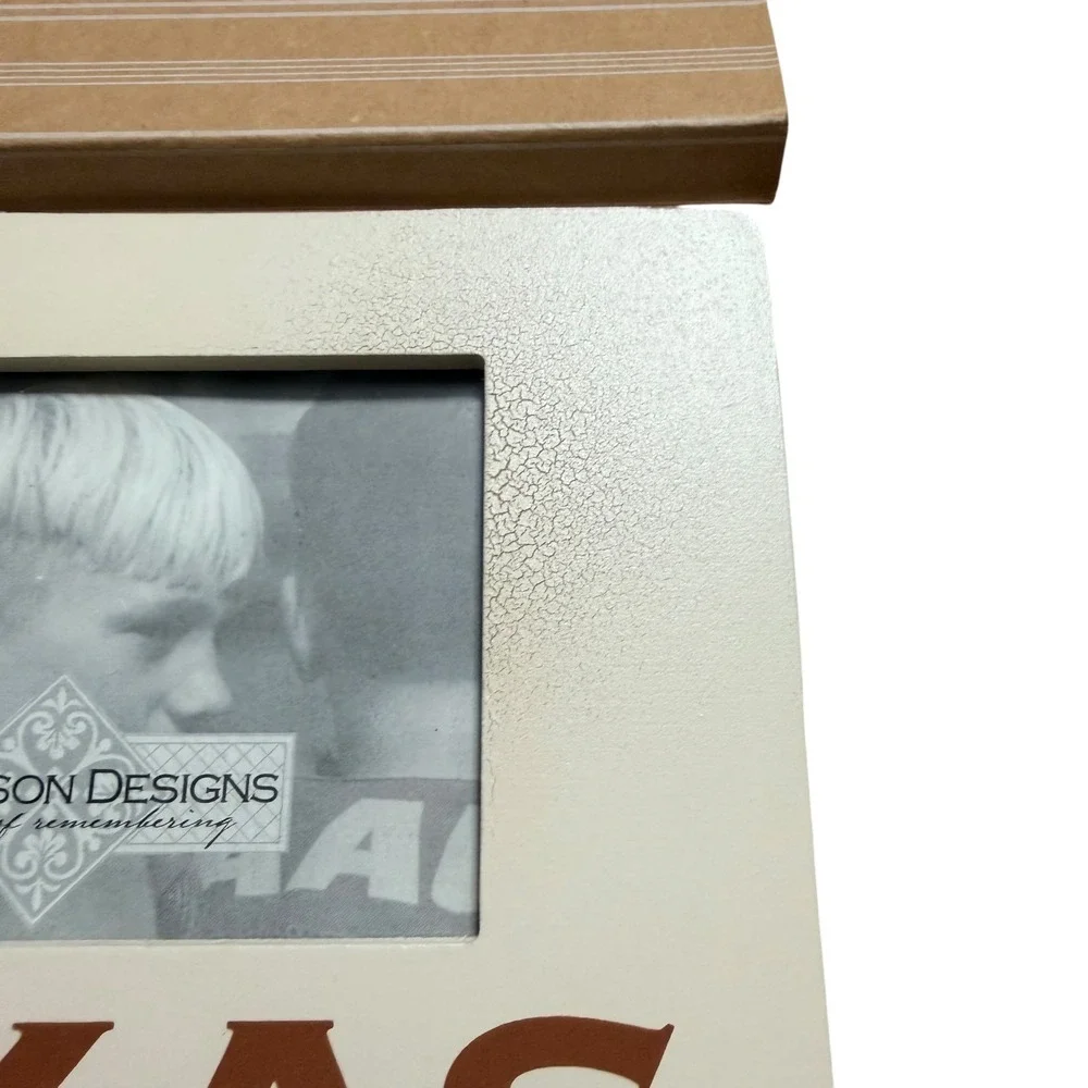 Danielson Designs University of Texas Hook Em Horns Wood Picture Frame STEX1001